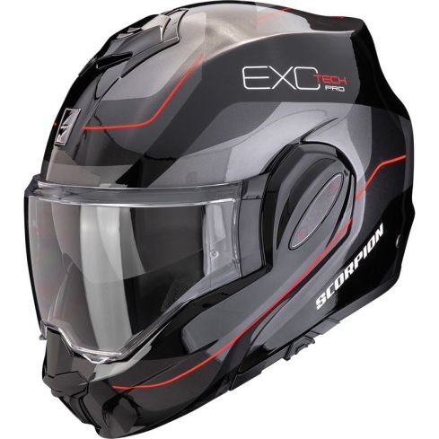 CASCO SCORPION EXO-TECH EVO PRO COMMLITA XXL NEGRO